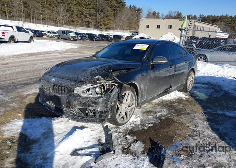 2015 BMW 428 Gran Coupe xDrive из США, поврежденный, VIN WBA4A7C53FD414404